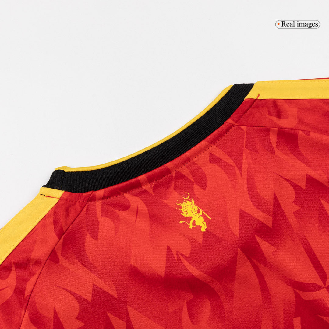 DE BRUYNE #7 Belgium Home Soccer Jersey World Cup 2026