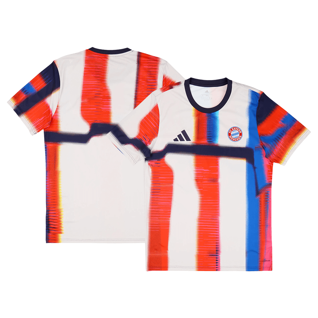 Bayern Munich Pre-Match Soccer Jersey 2025/26 Red&White