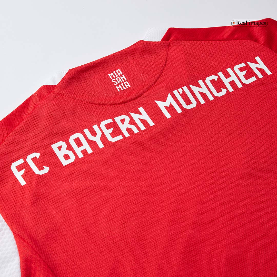 UPAMECANO #2 Bayern Munich Home Authentic Soccer Jersey 2025/26