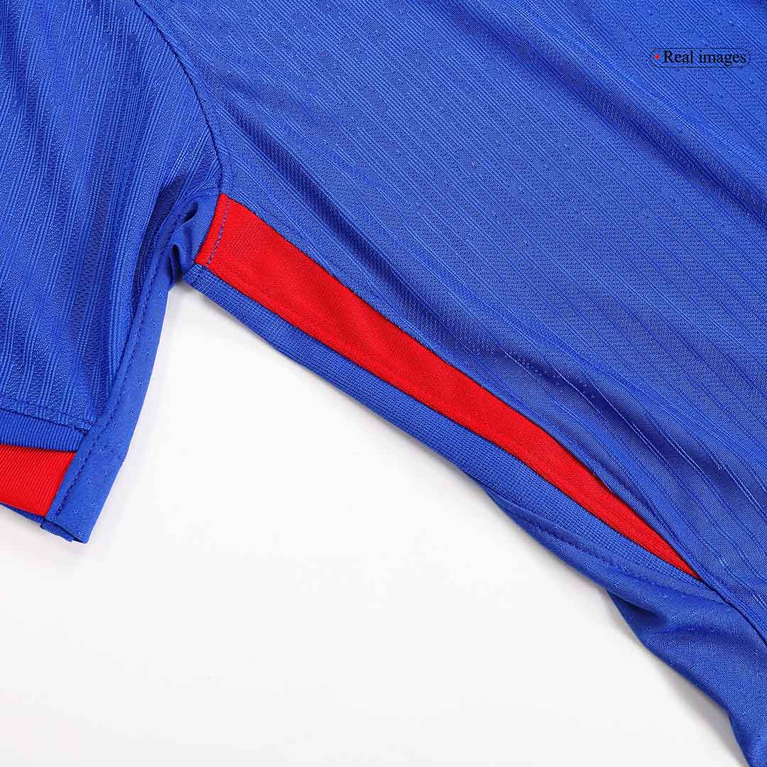 Authentic MBAPPE #10 France Home Soccer Jersey Euro 2024