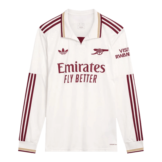 Arsenal Third Away Long Sleeve Soccer Jersey 2025/26