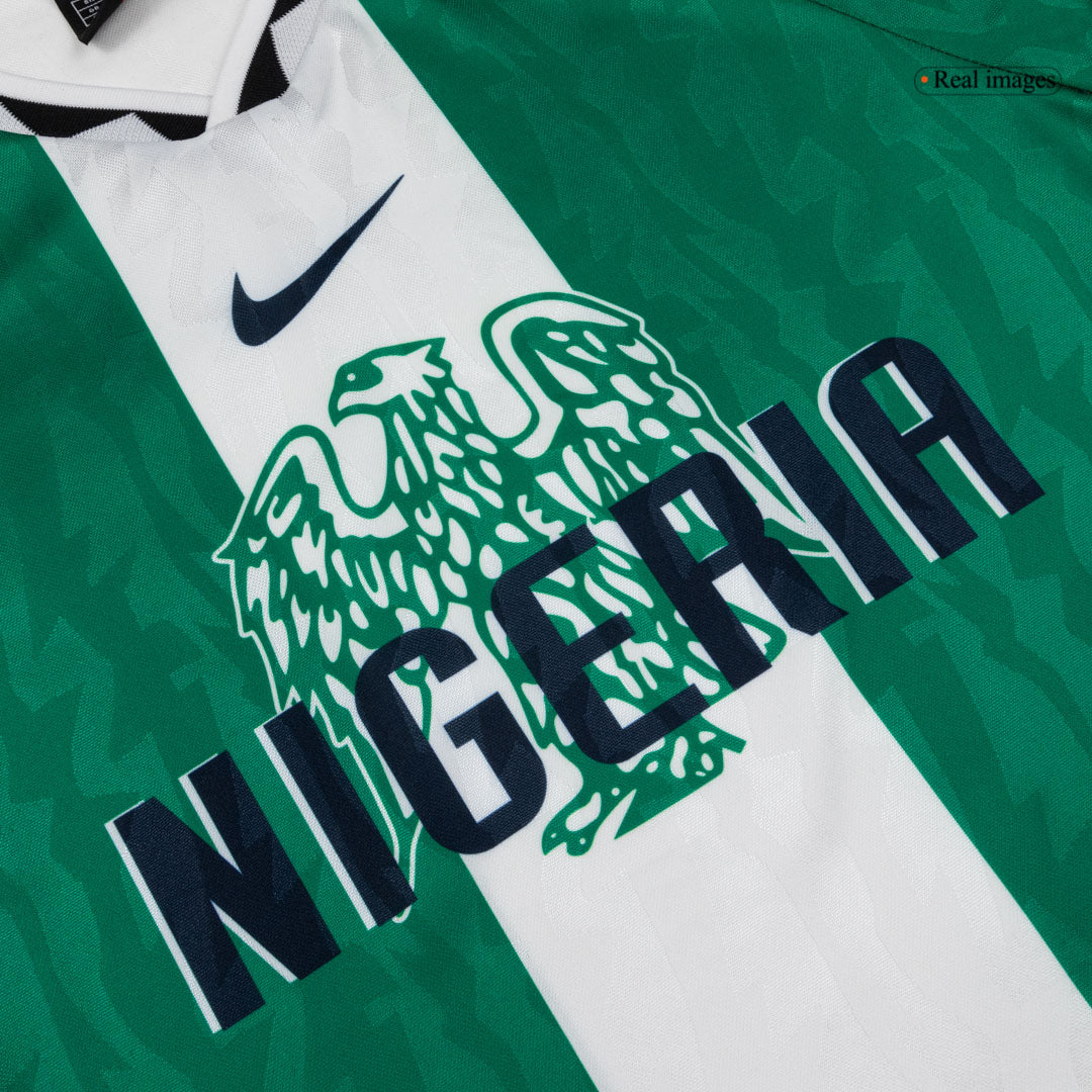 Retro Soccer Jersey Nigeria Home 1996