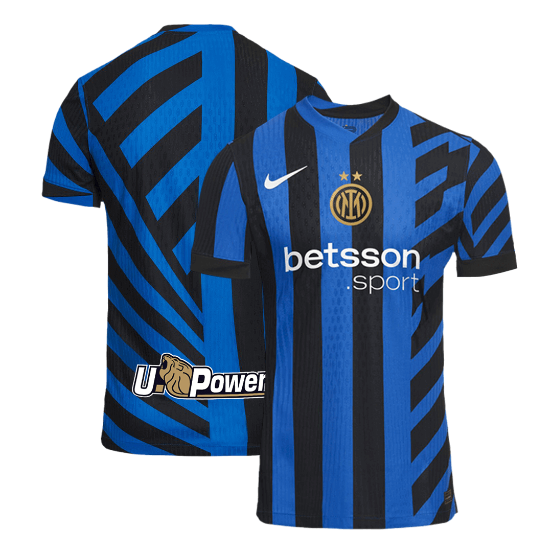 Camiseta de fútbol local auténtica del Inter de Milán 2024/25