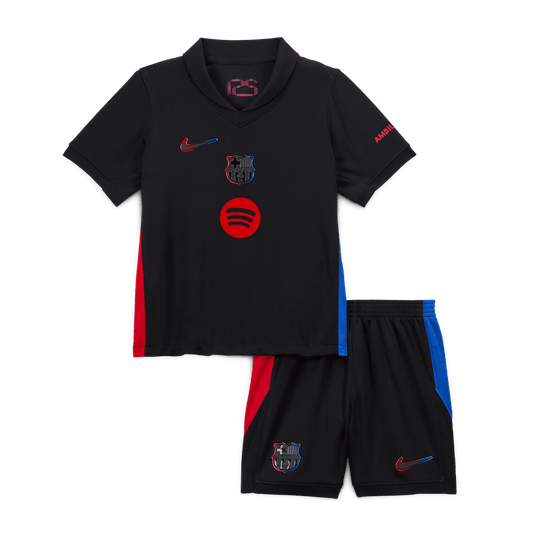Gift-Kids Barcelona Custom Away Soccer Kits 2024/25 - Spotify Logo Without Text