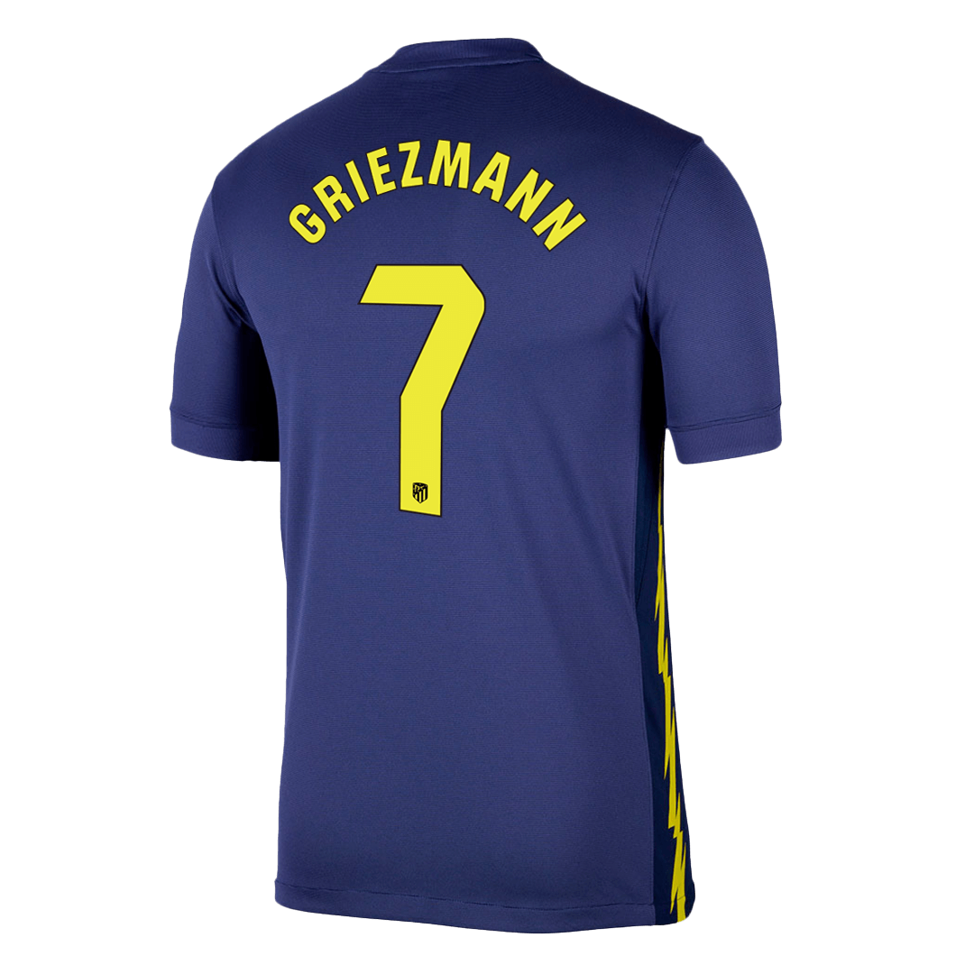 Men's Atletico Madrid GRIEZMANN #7 Away Soccer Jersey 2025/26