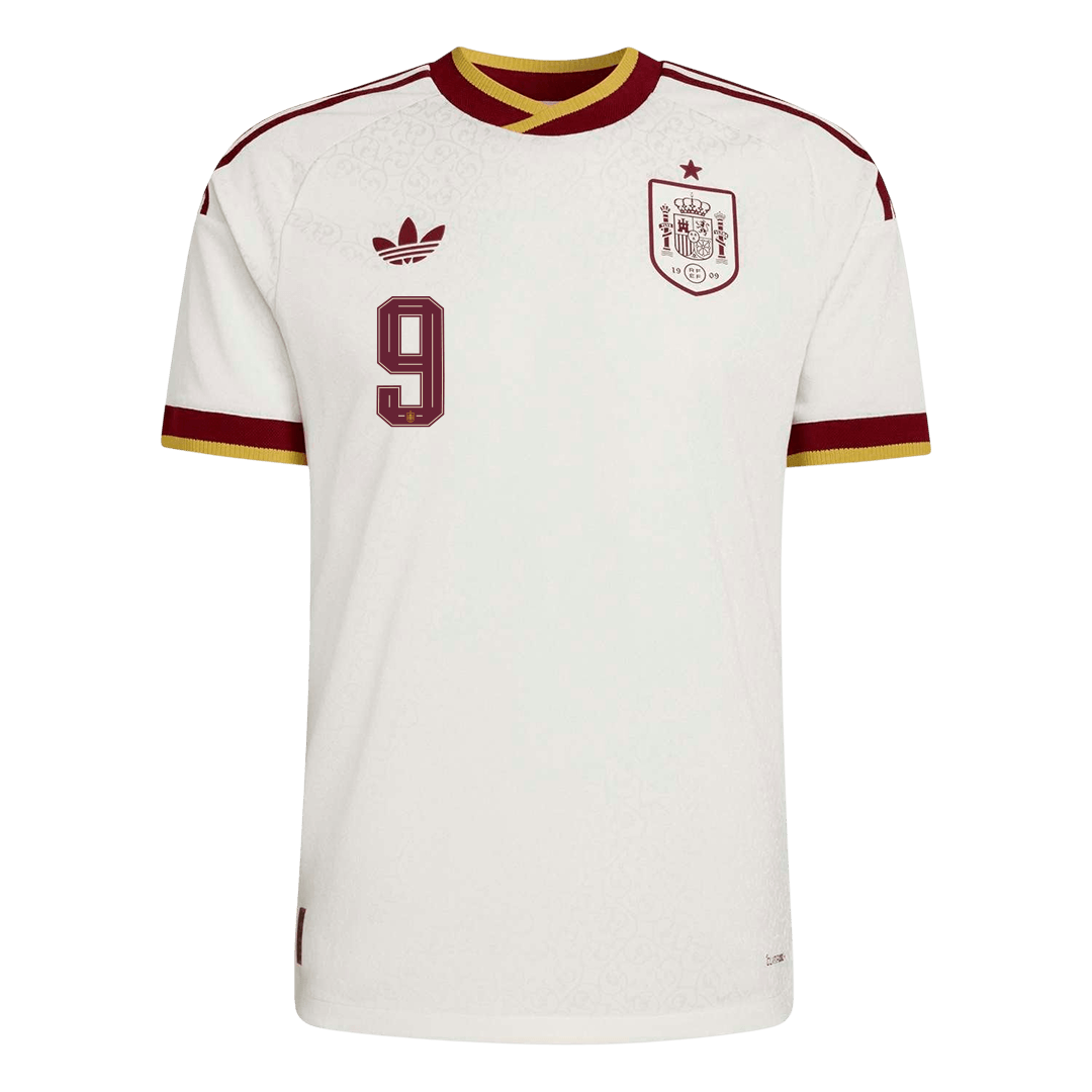 GAVI #9 Spain Away Player Version Jersey World Cup 2026