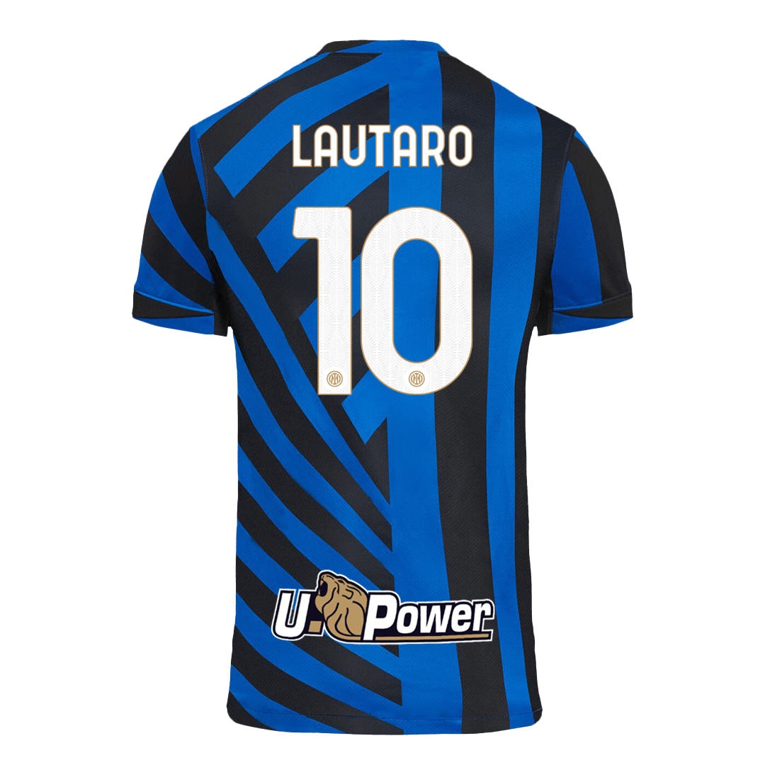 LAUTARO #10 Inter Milan Soccer Jersey Home Custom Shirt 2024/25