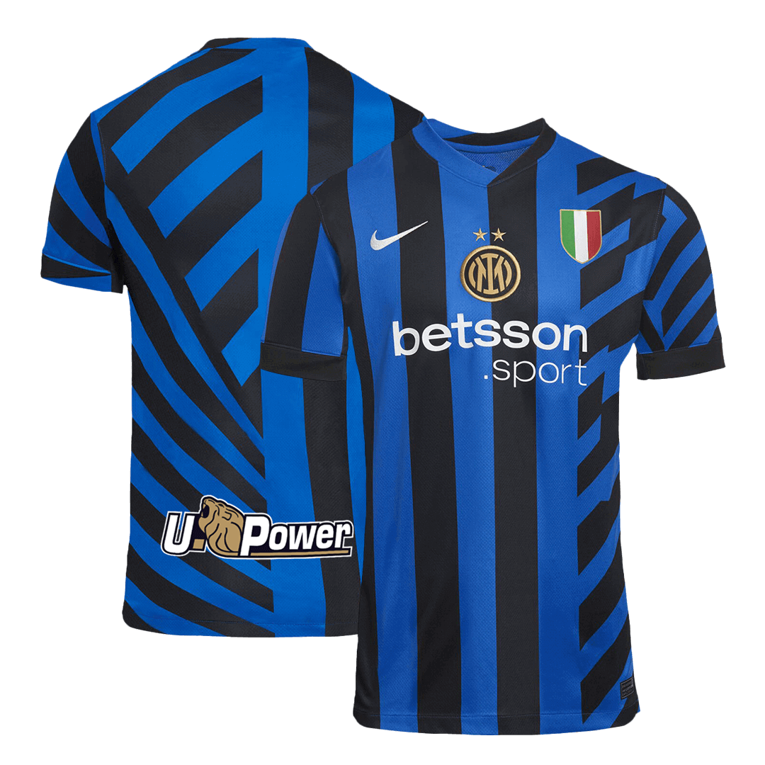 Inter Milan Soccer Jersey Home Custom Shirt 2024/25