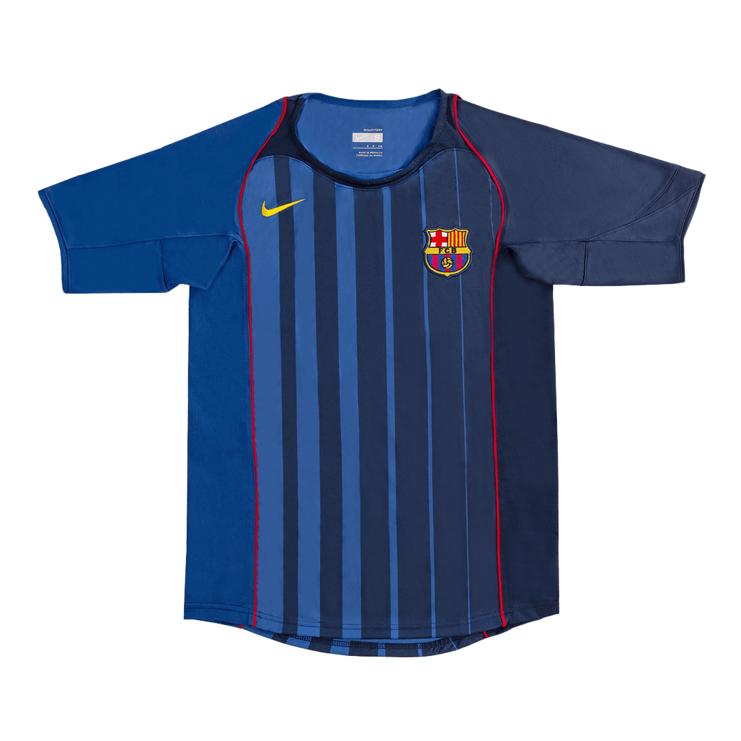 Retro 2004/05 Barcelona Away Soccer Jersey