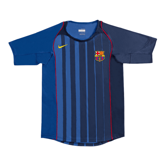 Retro 2004/05 Barcelona Away Soccer Jersey