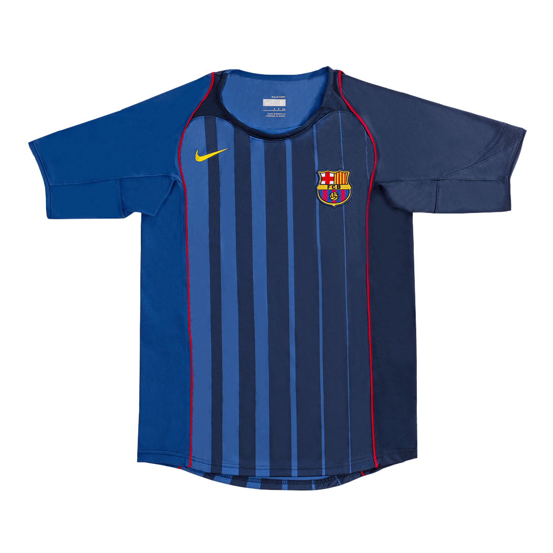 MESSI #30 Barcelona Retro Jersey Away Soccer Shirt 2004/05