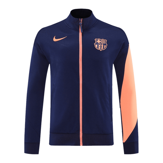 Barcelona Track Jacket 2025/26 - Navy&Orange