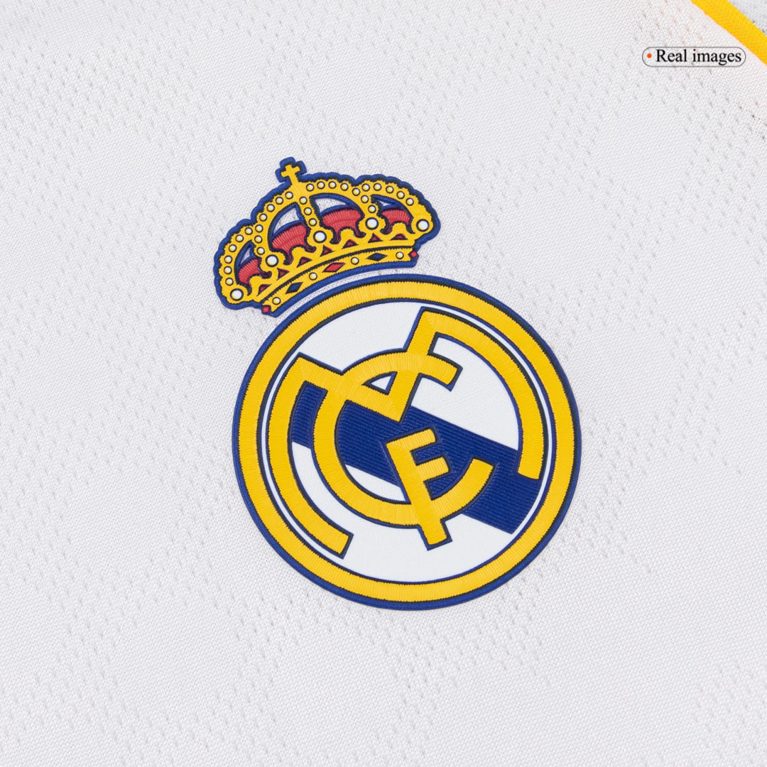 Player Version Real Madrid Home Long Sleeve Soccer Jersey 2025/26