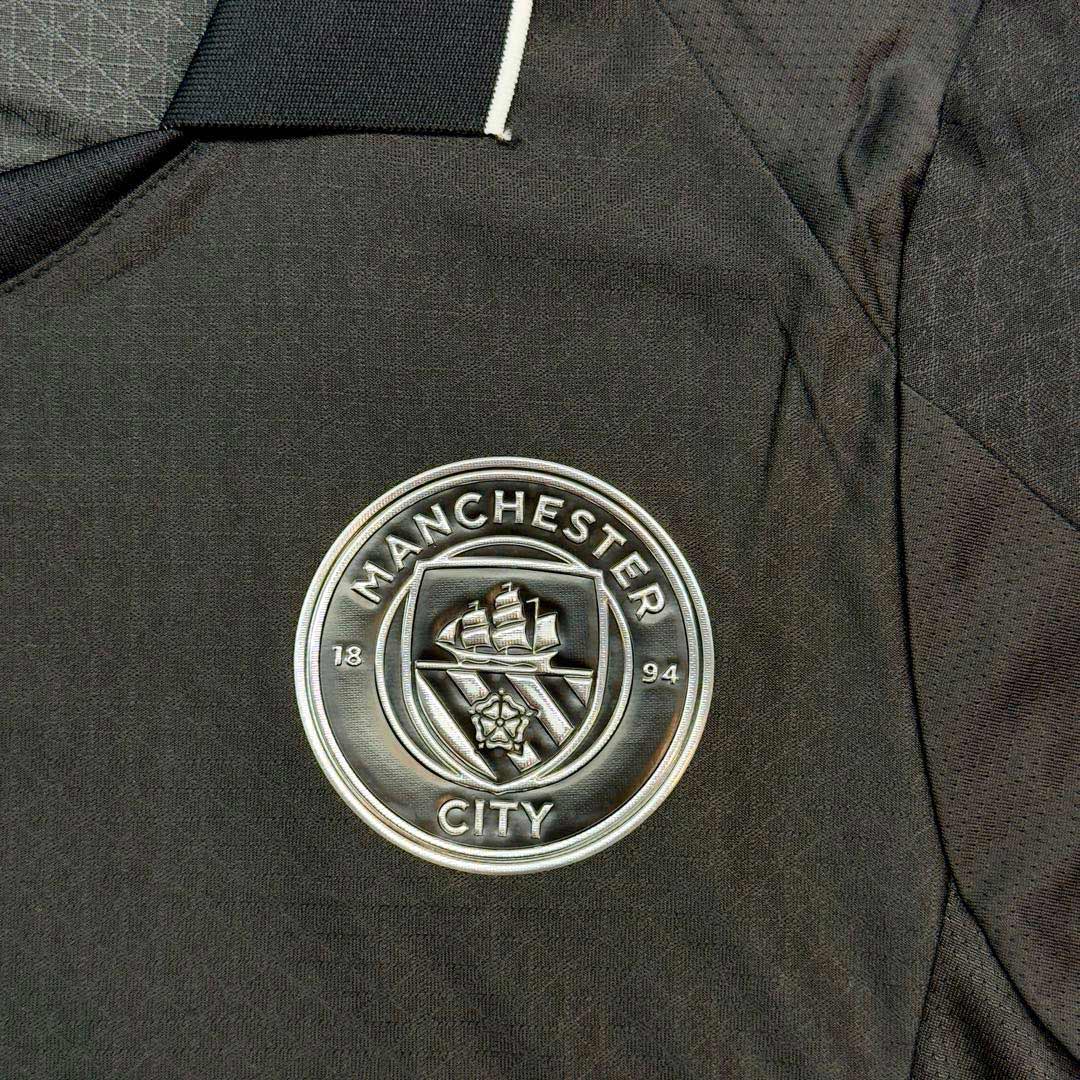 REIJNDERS #4 Manchester City Away Authentic Soccer Jersey 2025/26