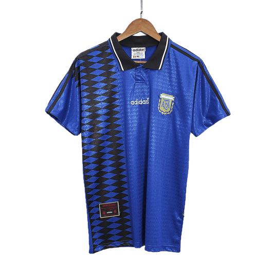 Retro 1994 Argentina Away Soccer Jersey