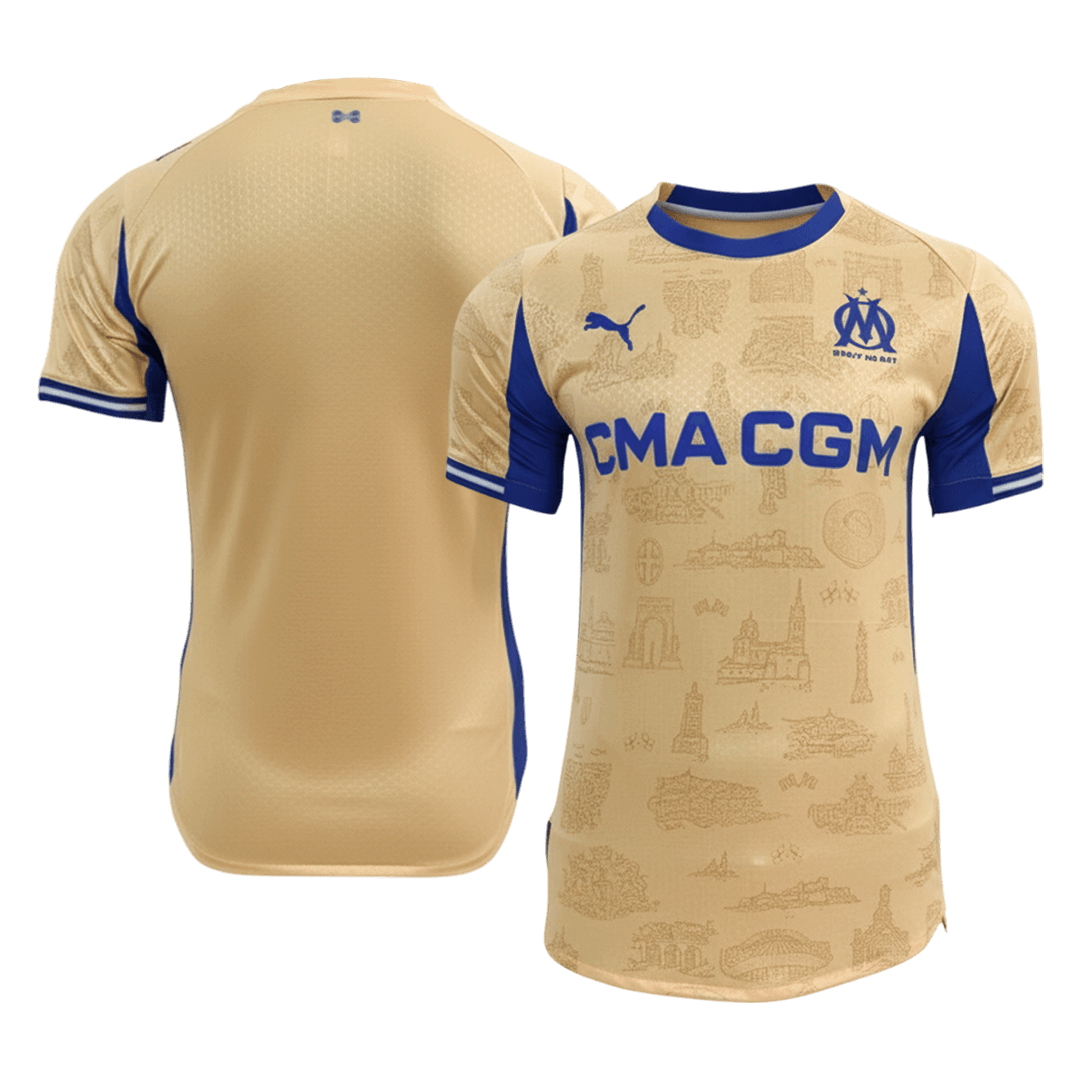 Marseille Fourth Away Player Version Jersey 2025/26