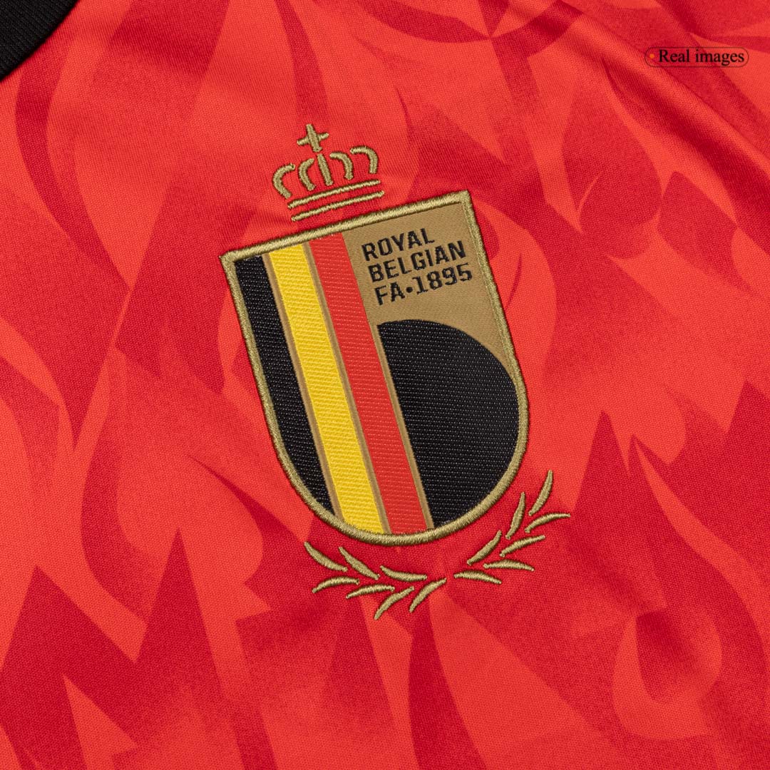 DE BRUYNE #7 Belgium Home Soccer Jersey World Cup 2026