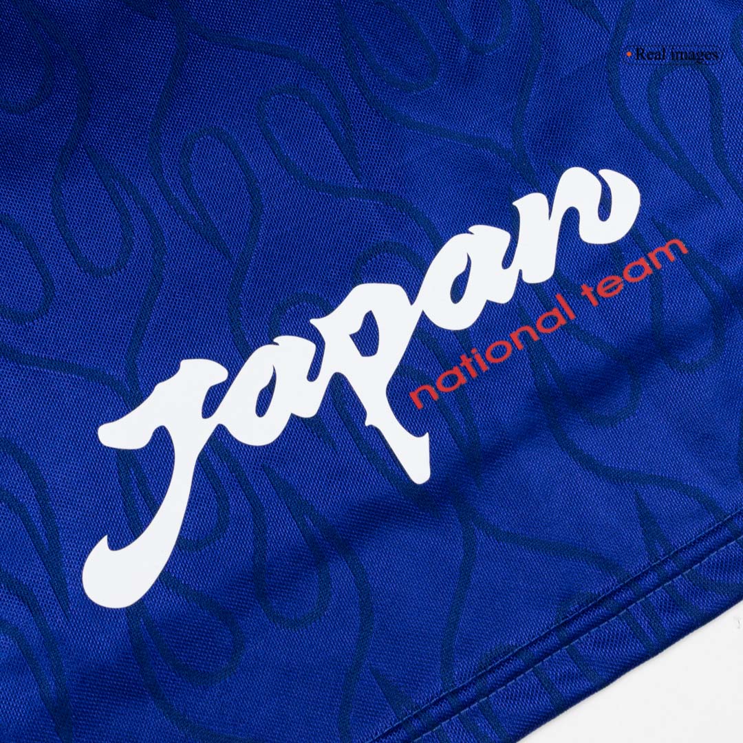 Retro Soccer Jersey Japan Home Long Sleeve 1998