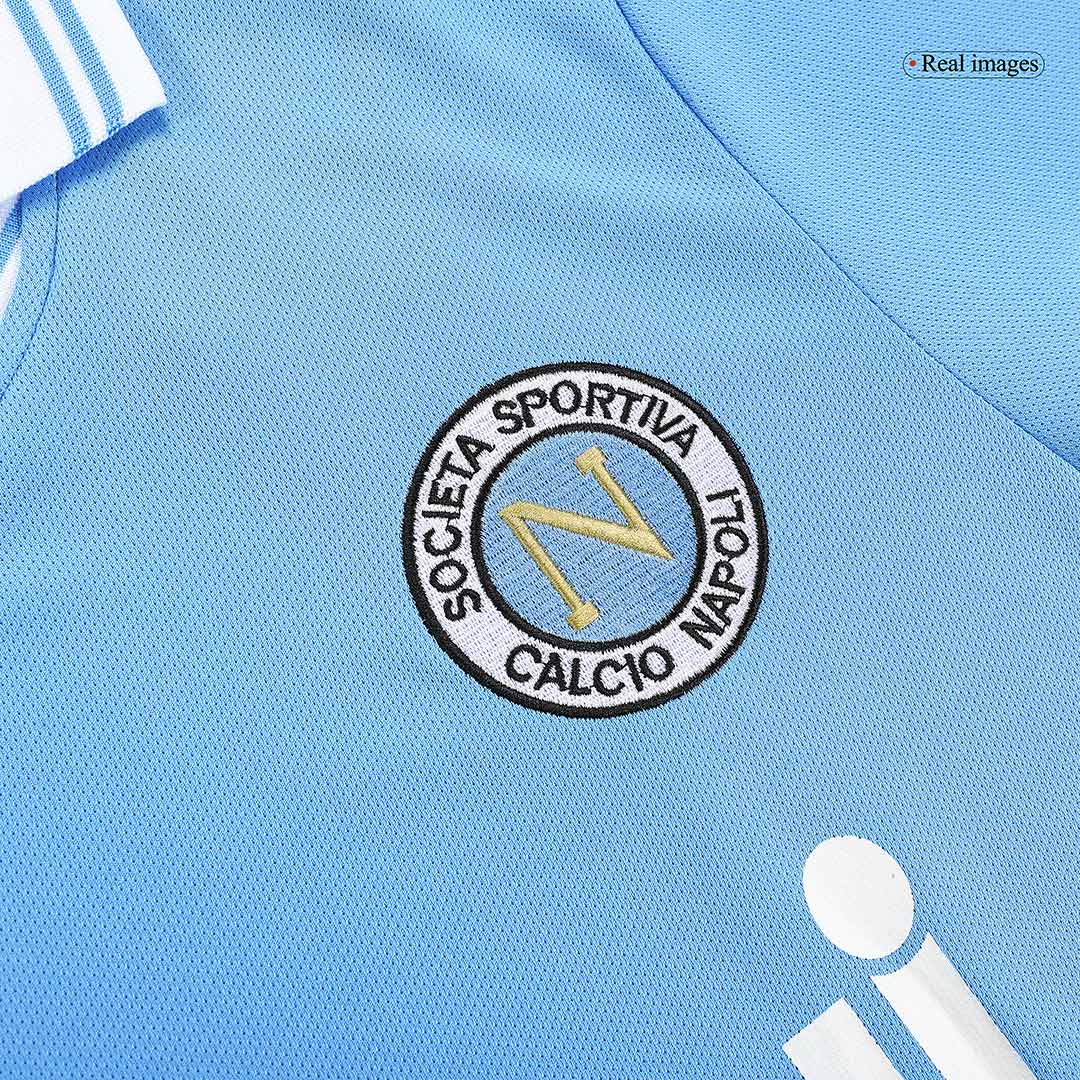 Retro 1986/87 Napoli Home Soccer Jersey