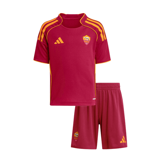 Roma Home Kids Soccer Jerseys Kit 2025/26