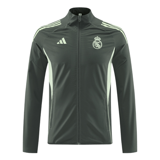 Real Madrid Windbreaker Jacket 2025/26 - Dark Green