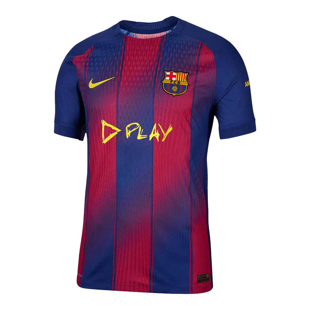 Barcelona X Ed Sheeran Home Player Version Jersey 2025/26