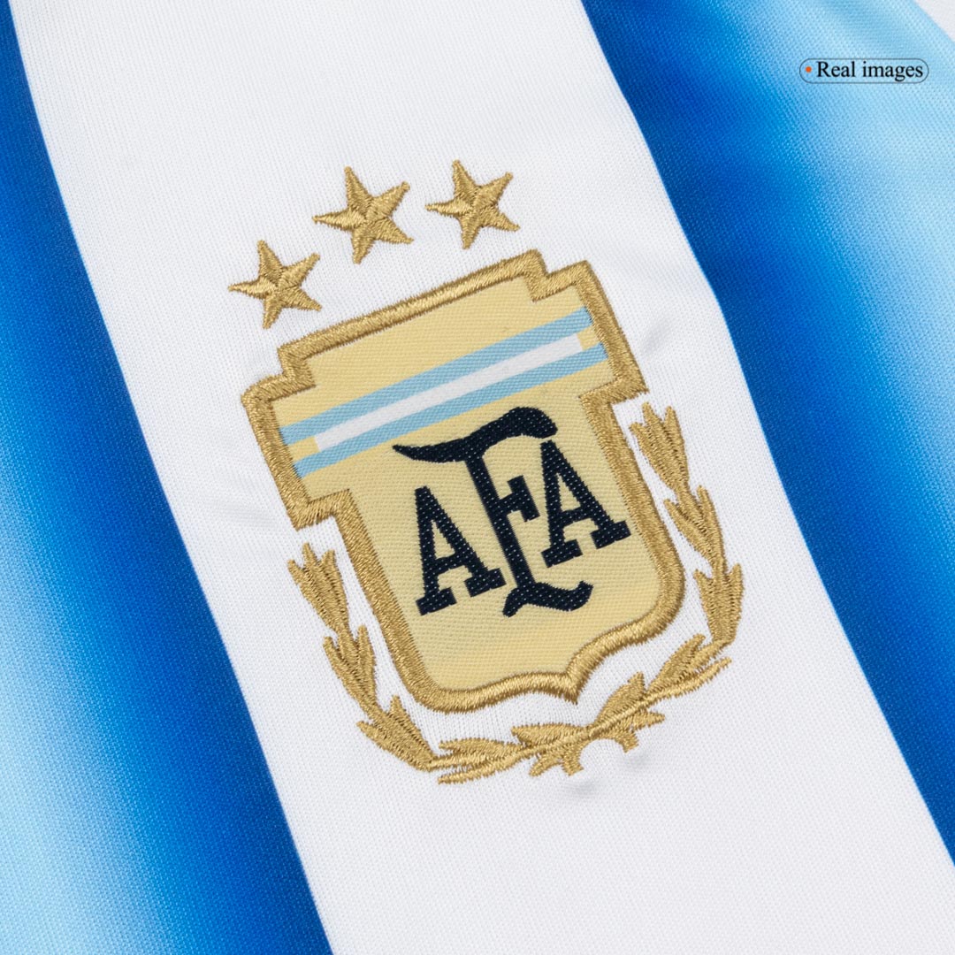 Argentina Home World Cup Kids Soccer Jerseys Full Kit 2025/26