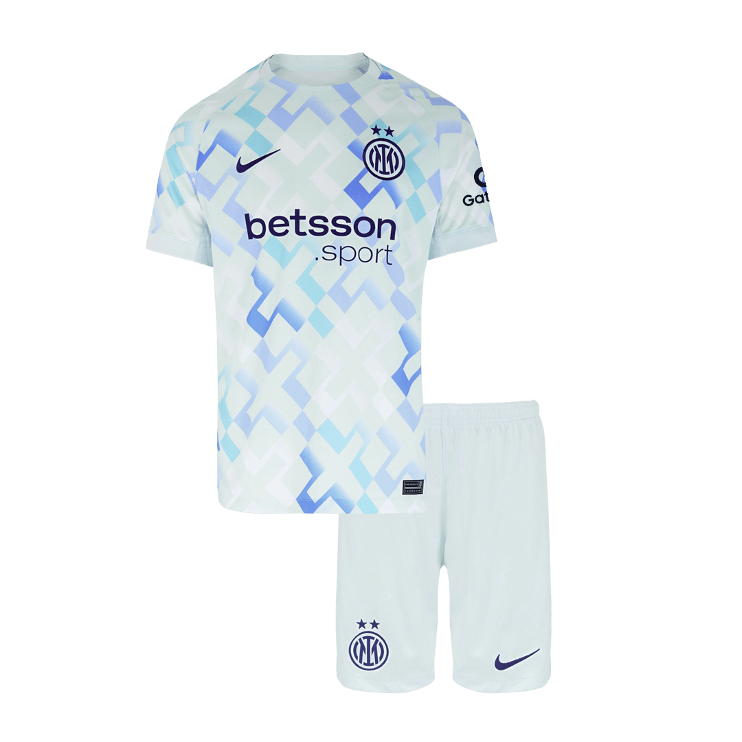 Inter Milan Away Kids Soccer Jerseys Kit 2025/26