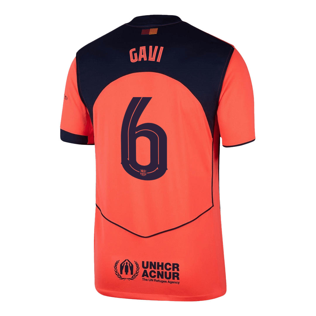 GAVI #6 Barcelona Third Away Soccer Jersey 2025/26 -UCL