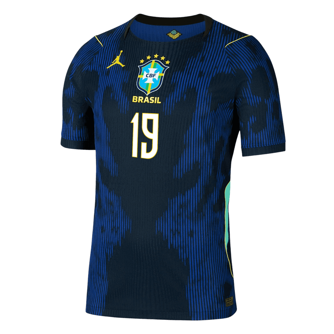 ENDRICK #19 Brazil Away Player Version Jersey World Cup 2026