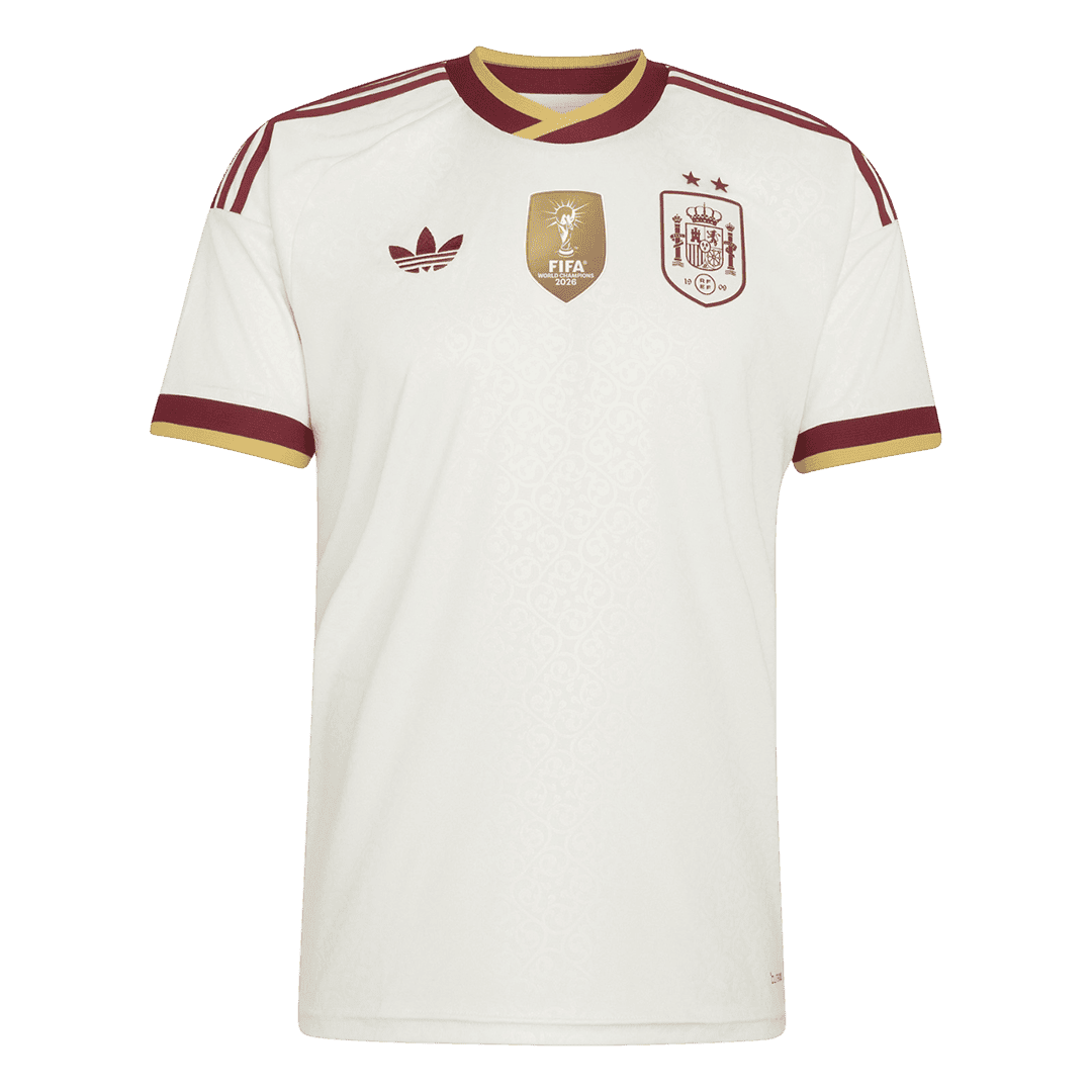 Spain Away Soccer Jersey World Cup 2026