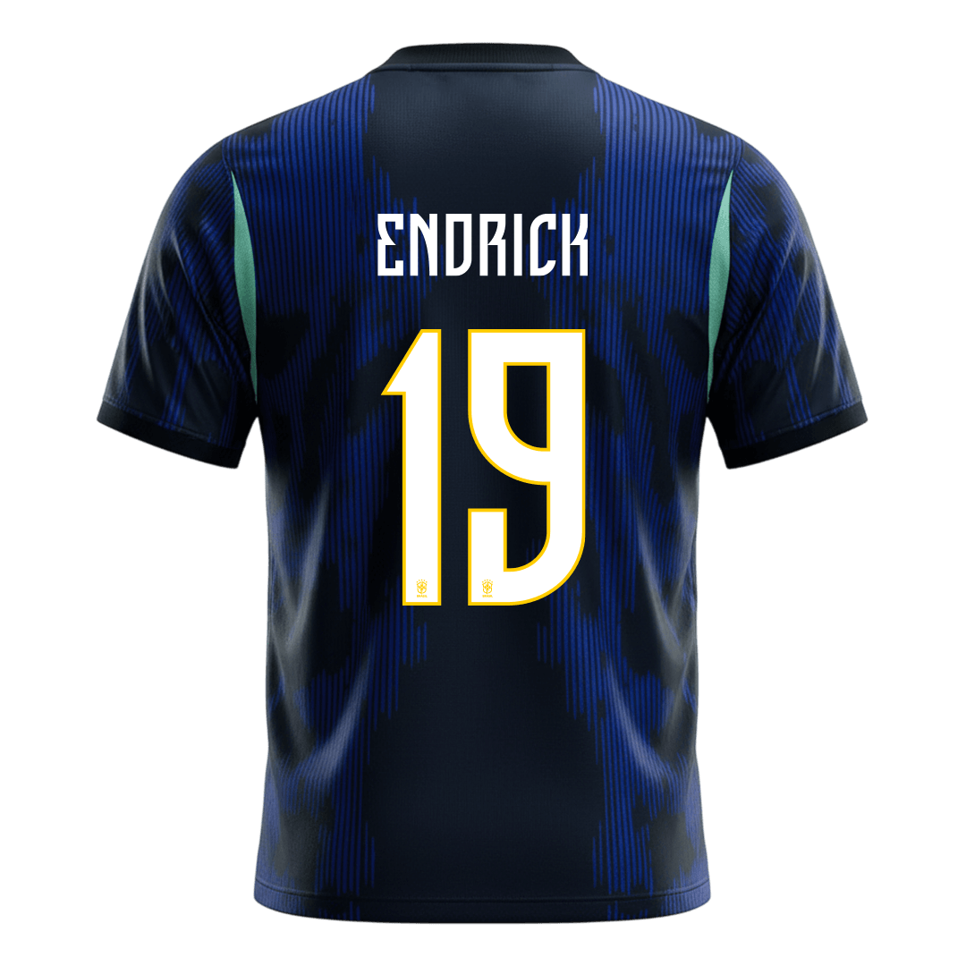 ENDRICK #19 Brazil Away Soccer Jersey World Cup 2026