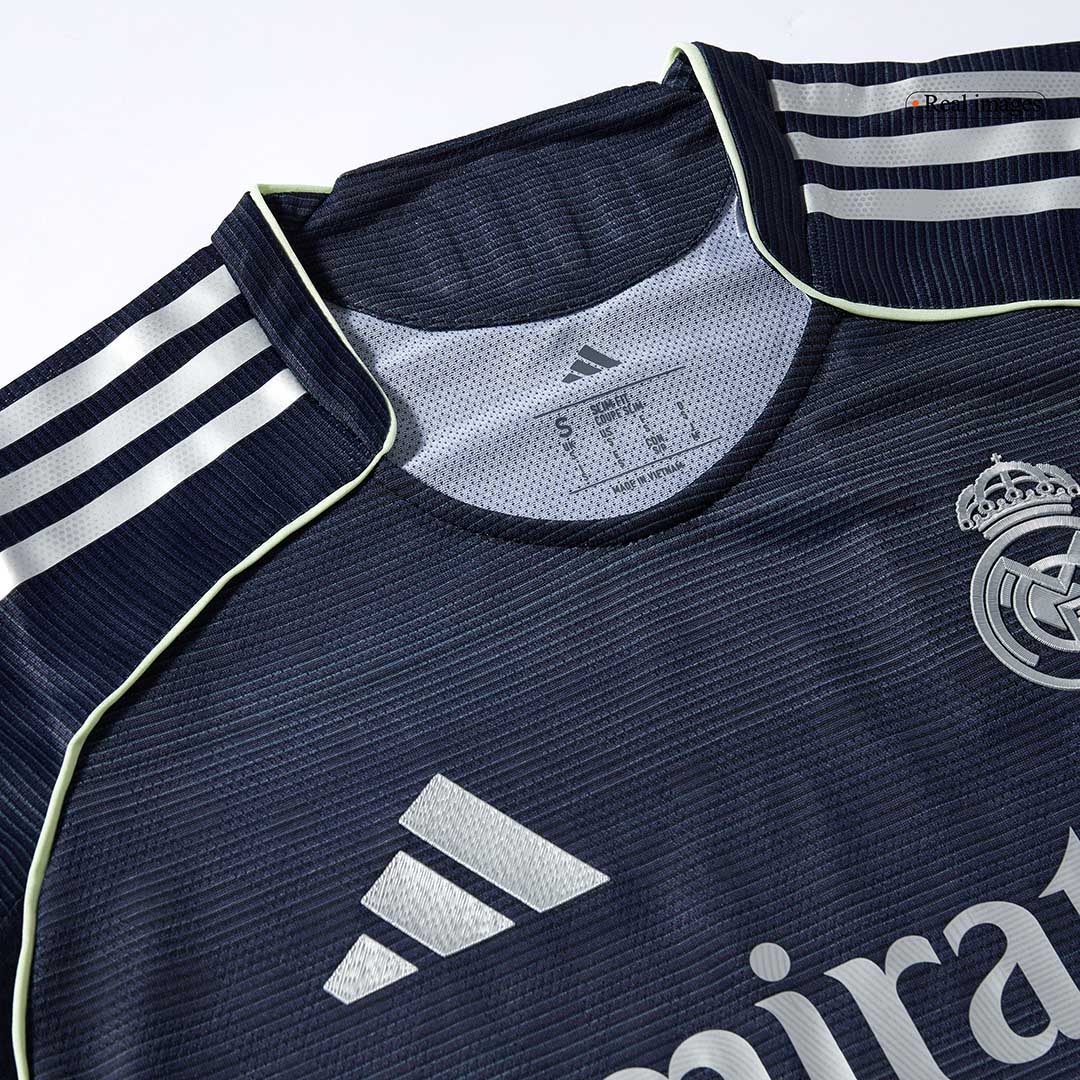 BELLINGHAM #5 Real Madrid Away Authentic Soccer Jersey 2025/26