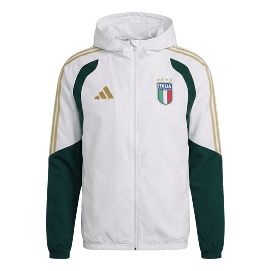 Italy Hoodie Jacket 2026 - White