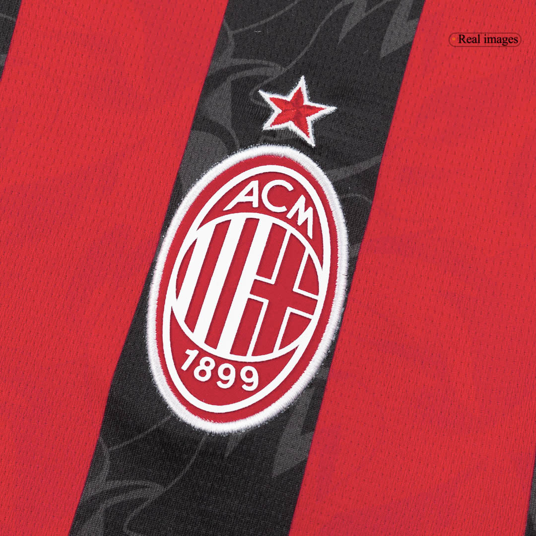 AC Milan Home Soccer Jersey 2025/26 - PTS