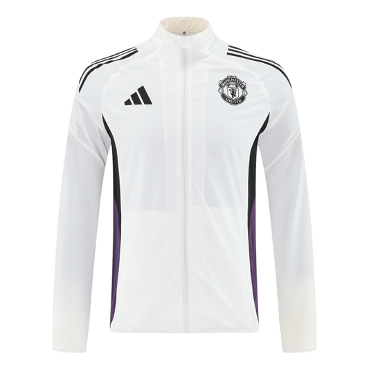 Manchester United Windbreaker Jacket 2025/26 - White