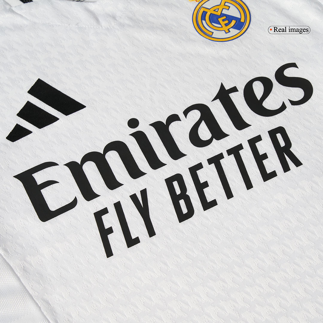 Authentic Soccer Jersey Real Madrid Home Shirt 2024/25 Copa del Rey Final