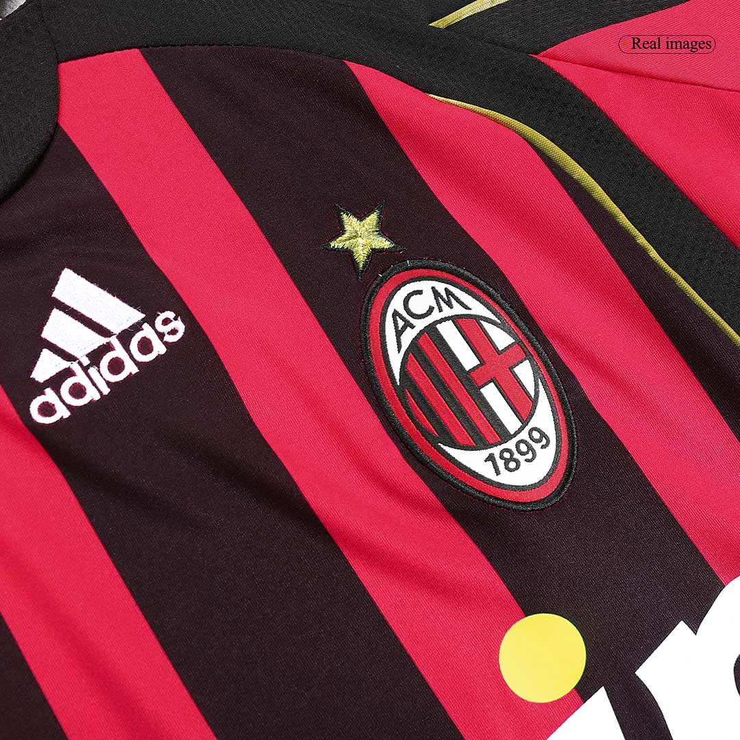 Camiseta de fútbol retro local del AC Milan RONALDO #99 2006/07