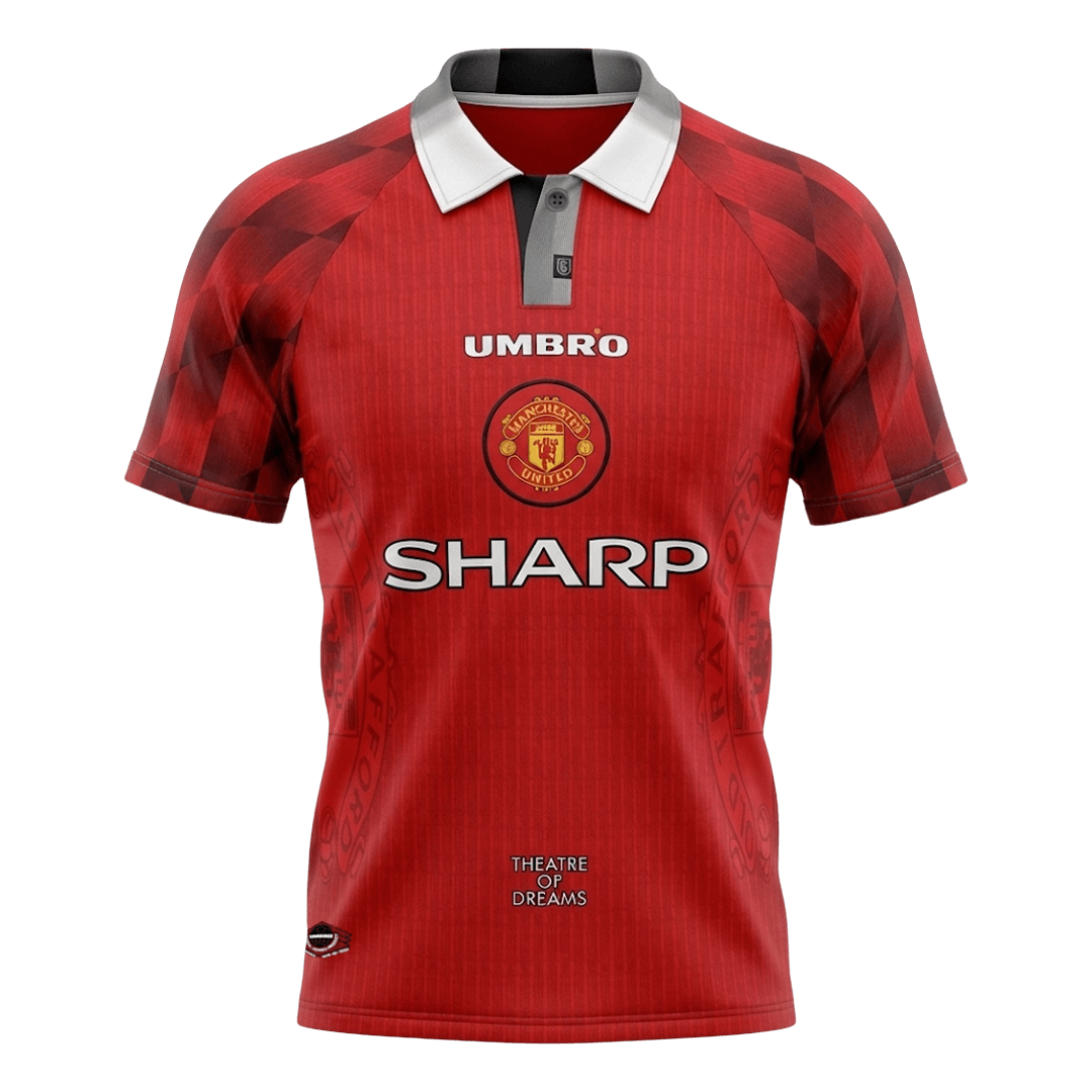 Retro Soccer Jersey Manchester United Home 1996/97