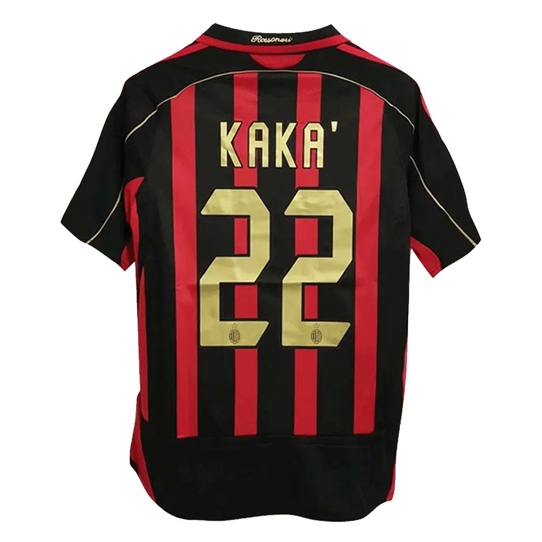 AC Mailand KAKA‘ #22 Retro-Trikot Heim-Fußballtrikot 2006/07