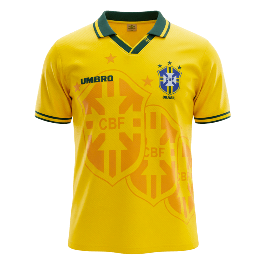 Retro Soccer Jersey Brazil Home 1994