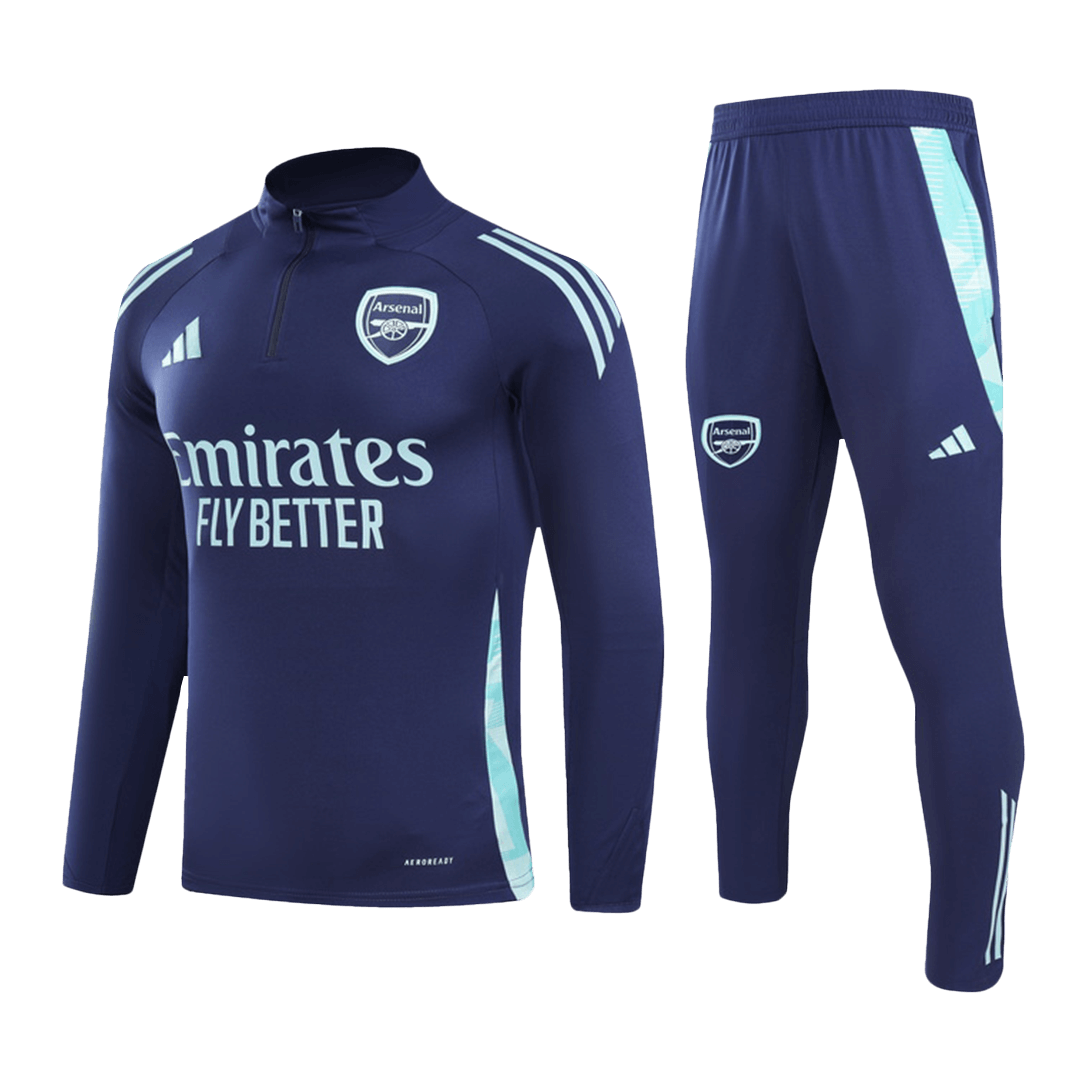 Arsenal Zipper Sweatshirt Kit(Top+Pants) 2024/25