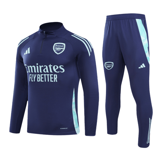 Arsenal Zipper Sweatshirt Kit(Top+Pants) 2024/25