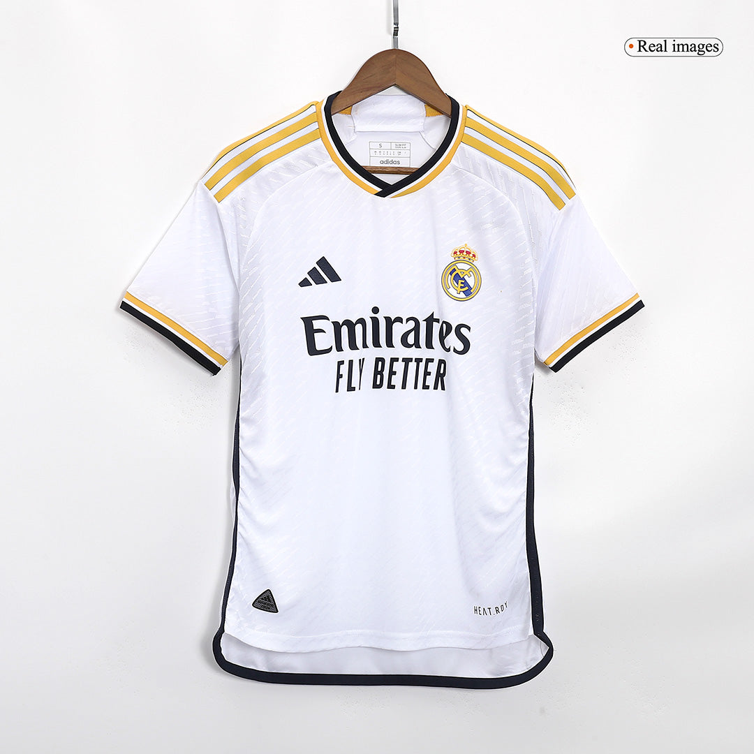 Authentic MBAPPE #9 Soccer Jersey Real Madrid Home Shirt 2023/24