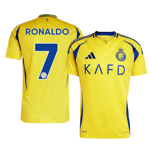 Al Nassr Jersey Custom RONALDO #7 Soccer Jersey Home 2024/25