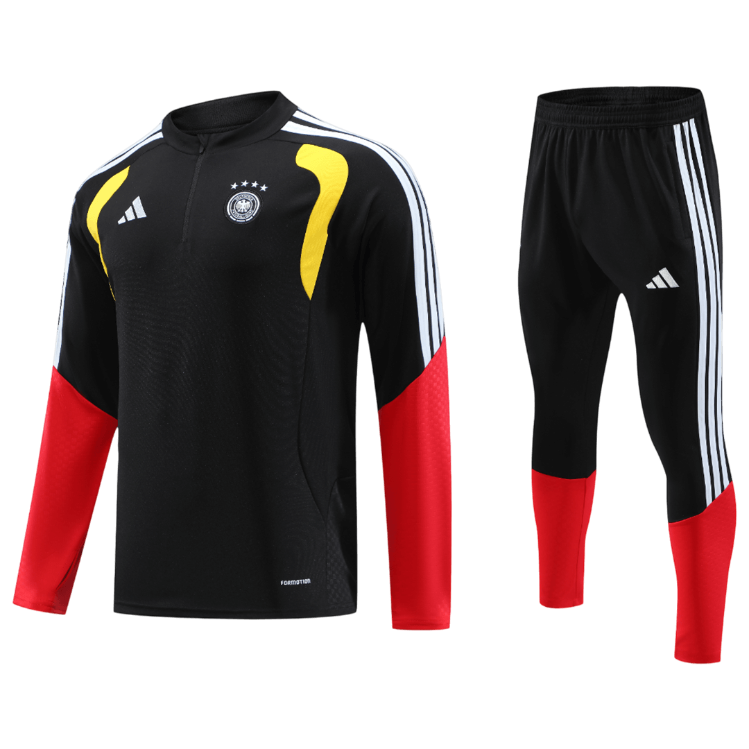 Germany Zipper Sweatshirt Kit(Top+Pants) 2026 Black