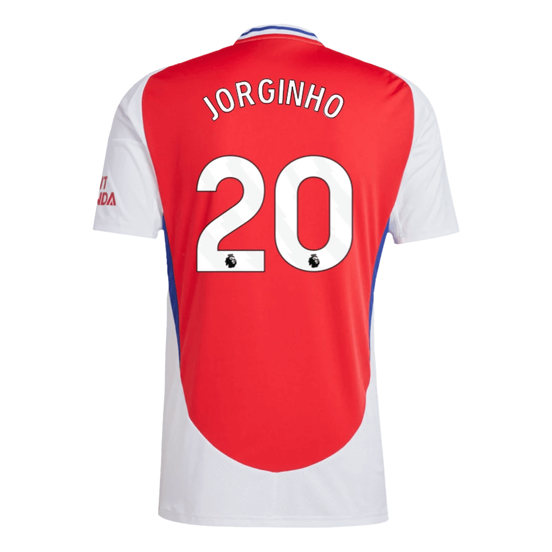 JORGINHO #20 Arsenal Home Soccer Jersey 2024/25