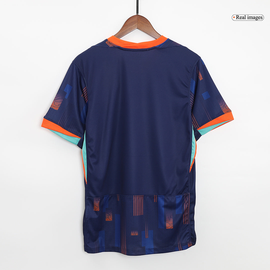 Netherlands Soccer Jersey Away Custom Shirt 2024