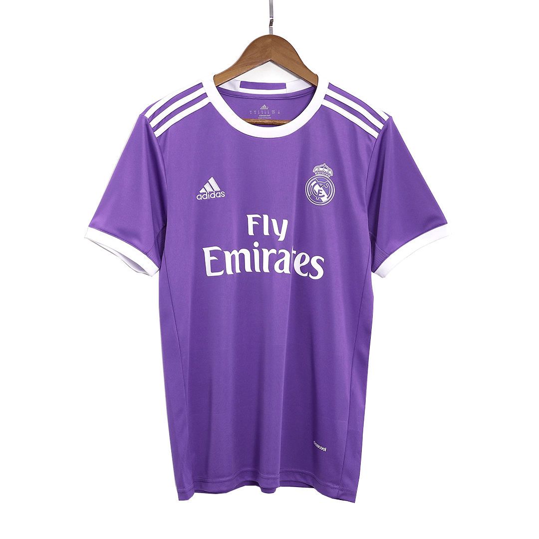 RONALDO #7 Real Madrid Retro Jersey Away Soccer Shirt 2016/17