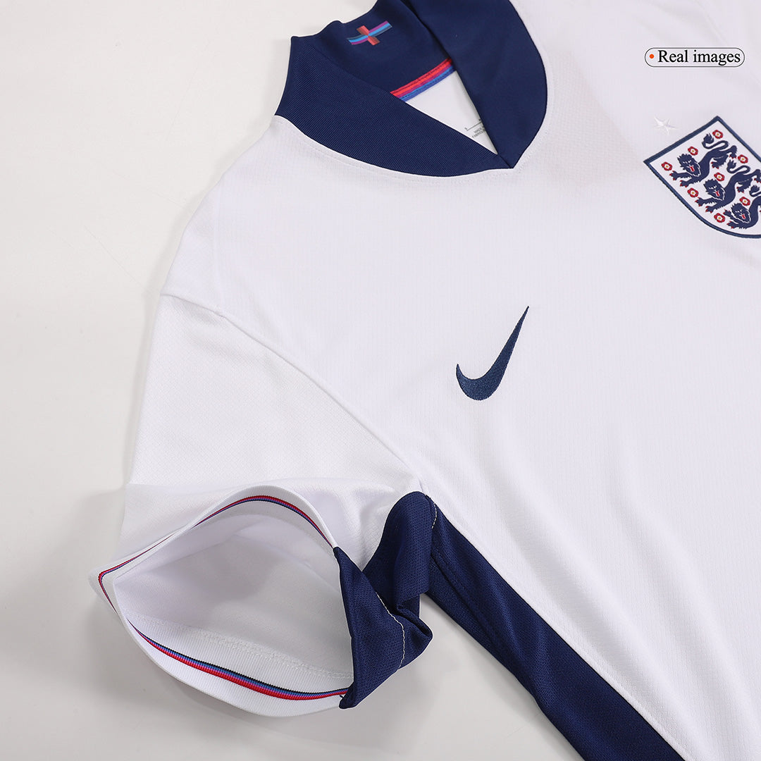 England Soccer Jersey Home Custom Shirt 2024